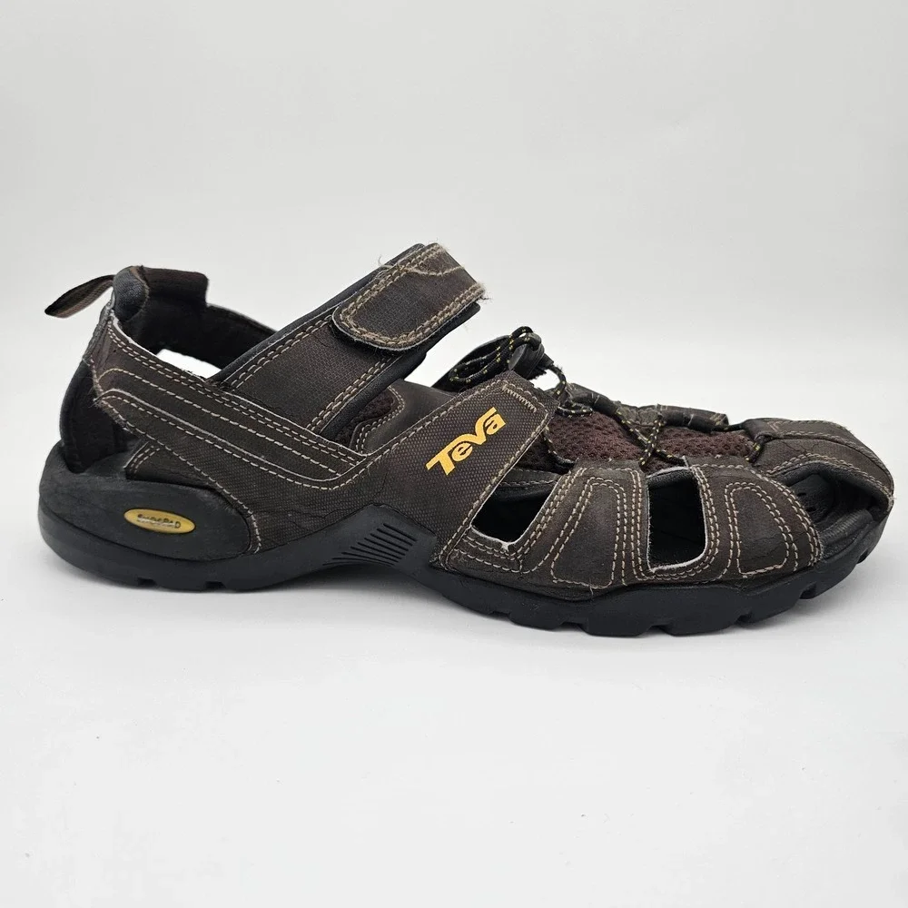 Teva Forebay Sandals Mens 12 Turkish Coffee Brown Hiking Outdoors 1001116